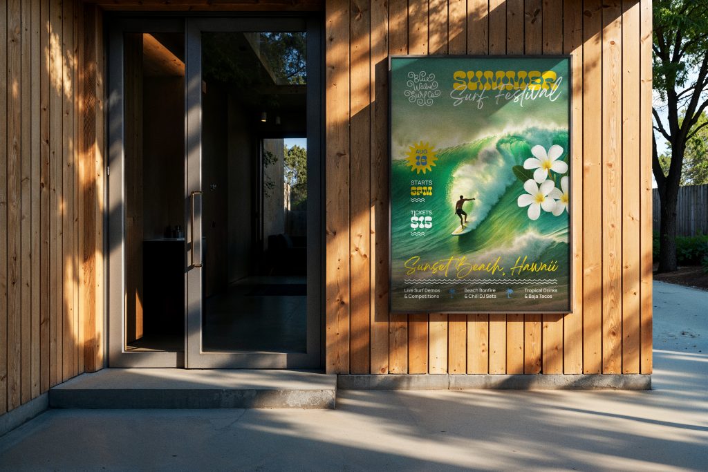 Summer Surf Festival Poster